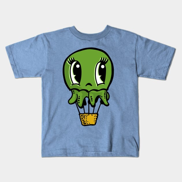 Octoloon Kids T-Shirt by BobbyDoran